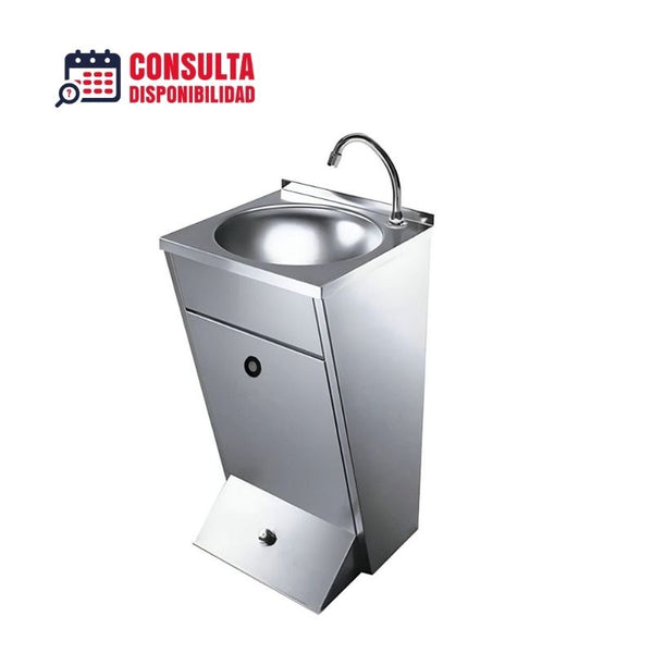 Lavamanos de pedestal MIGSA LE-1 Dimenciones 40 X 40 X 85 Centimetros