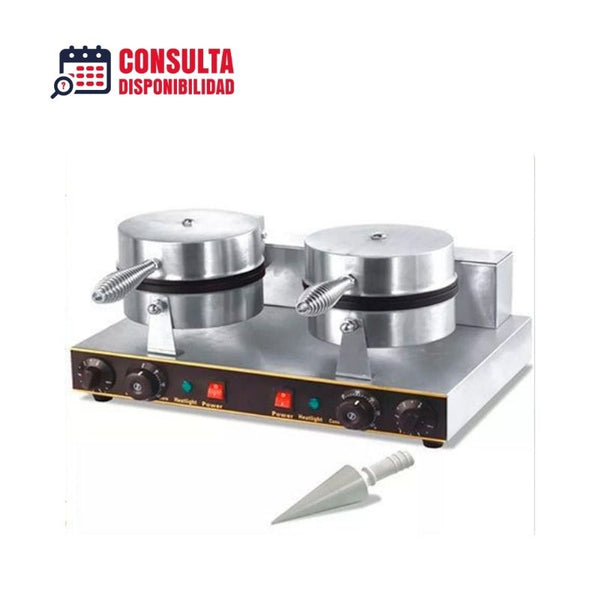 Cocedor de Conos y Canastillas MIGSA ZU2 2 Platos de fundición de aluminio con teflon
