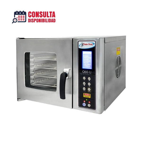 Horno combinado SANSON Q60-U Voltaje a 127 V Medidas exteriores de 67 X 75 X 56 centimetros de alto
