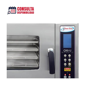 Horno combinado SANSON Q90-U Voltaje a 220 V Medidas exteriores de 82 X 97 X 58 centimetros de alto