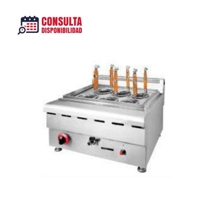 Cocedor de Pastas MIGSA HGL-610 6 Canastillas Acero Inoxidable