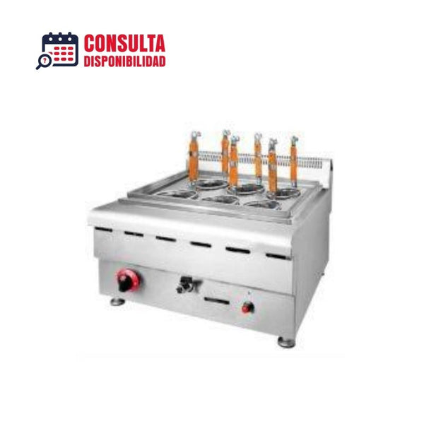 Cocedor de Pastas MIGSA HGL-610 6 Canastillas Acero Inoxidable