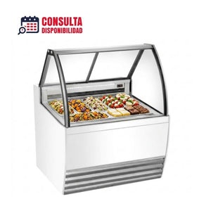 Vitrina fría para helados de 7 insertos MIGSA DW-7
