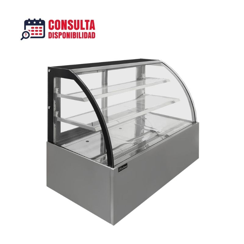 VITRINA PASTELERA CURVA MODELO VPC-150 MARCA ICEHAUS (DRAGO)