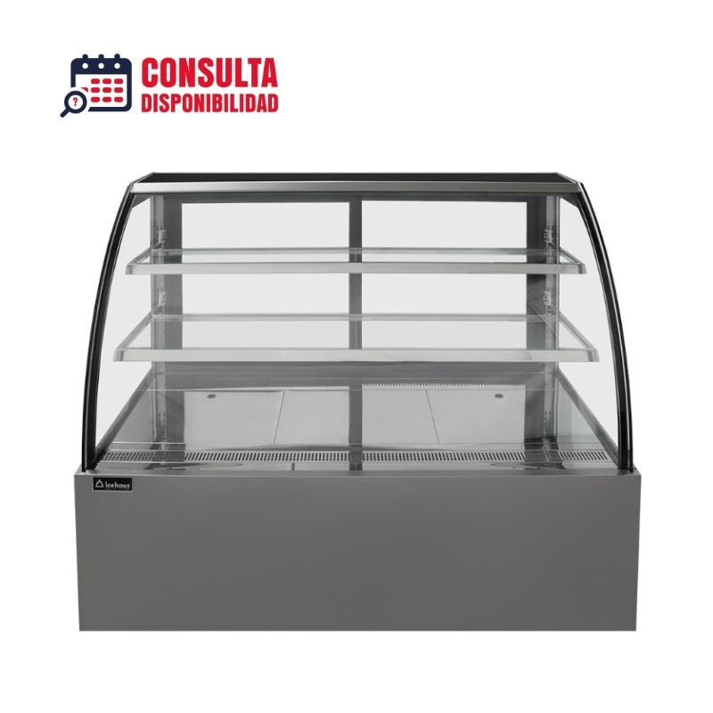 VITRINA PASTELERA CURVA MODELO VPC-150 MARCA ICEHAUS (DRAGO)