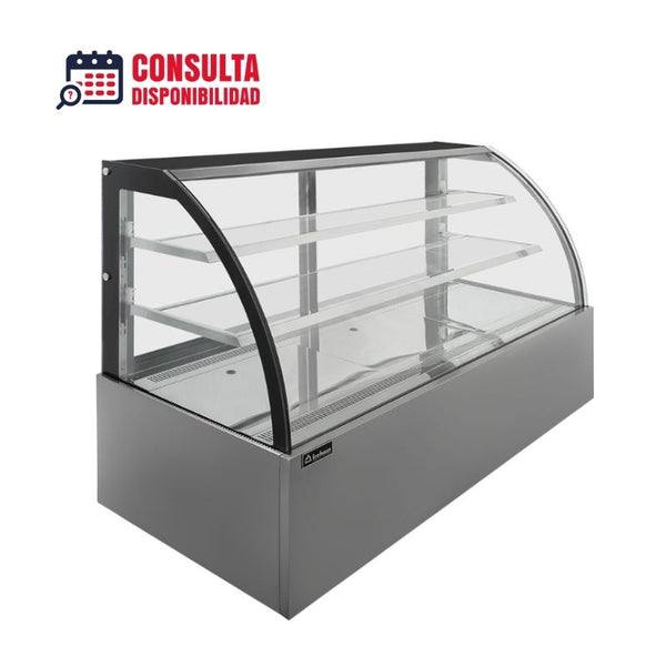 VITRINA PASTELERA CURVA MODELO VPC-180 MARCA ICEHAUS (DRAGO)