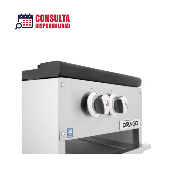ESTUFÓN HORIZONTAL 1 SECCION MODELO GPFO-01-SH MARCA DRAGO