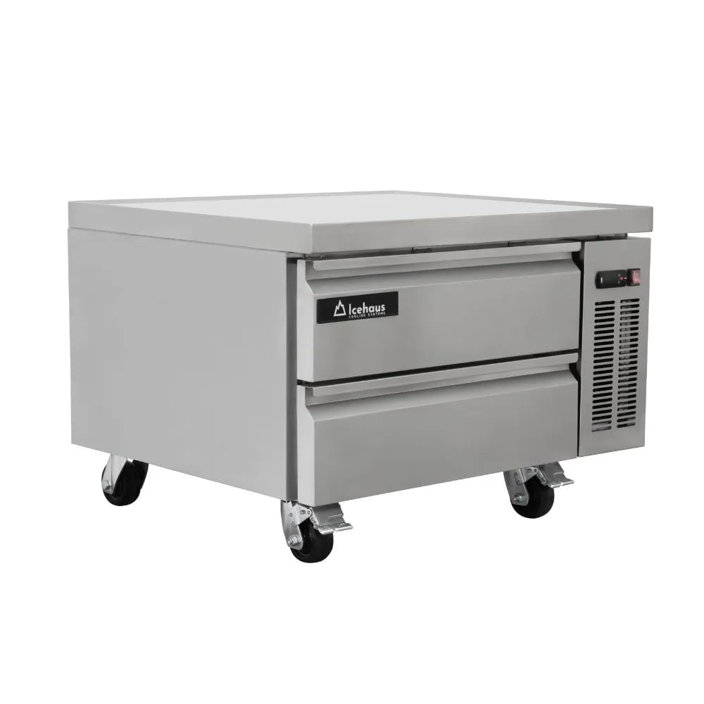 BASE REFRIGERADA PARA MODULARES 2 CAJONES MODELO BRM-2C-SS-01 MARCA ICEHAUS