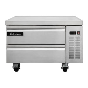 BASE REFRIGERADA PARA MODULARES 2 CAJONES MODELO BRM-2C-SS-01 MARCA ICEHAUS