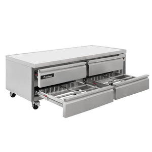 BASE REFRIGERADA PARA MODULARES 4 CAJONES MODELO BRM-4C-SS-01 MARCA ICEHAUS