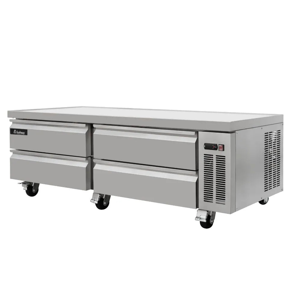 BASE REFRIGERADA PARA MODULARES 4 CAJONES MODELO BRM-4C-SS-01 MARCA ICEHAUS