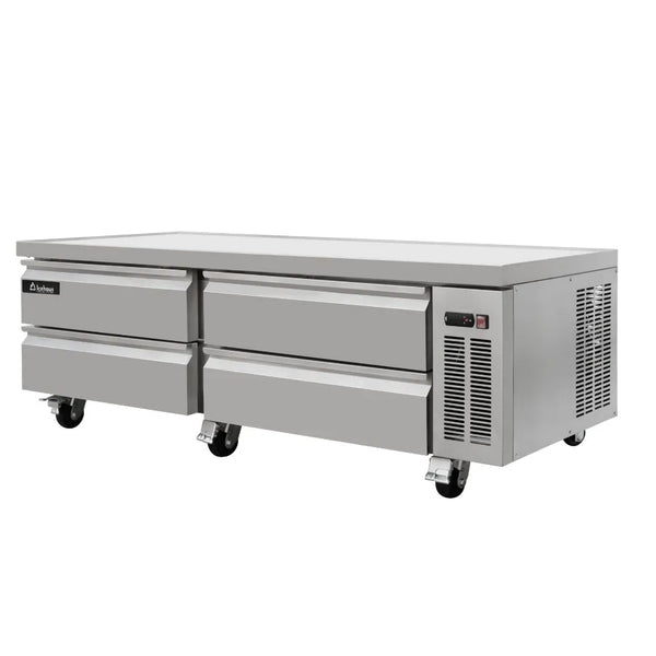 BASE REFRIGERADA PARA MODULARES 4 CAJONES MODELO BRM-4C-SS-01 MARCA ICEHAUS