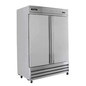 REFRIGERADOR PROFESIONAL VERTICAL EN ACERO INOXIDABLE 2 PUERTAS MODELO RV-2PS-SS-01 MARCA ICEHAUS
