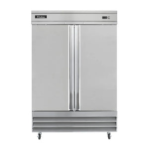 REFRIGERADOR PROFESIONAL VERTICAL EN ACERO INOXIDABLE 2 PUERTAS MODELO RV-2PS-SS-01 MARCA ICEHAUS