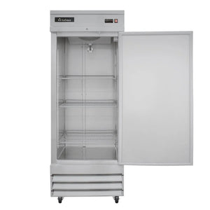 REFRIGERADOR PROFESIONAL VERTICAL EN ACERO INOXIDABLE 1 PUERTA MODELO RV-1PS-SS-01 MARCA ICEHAUS