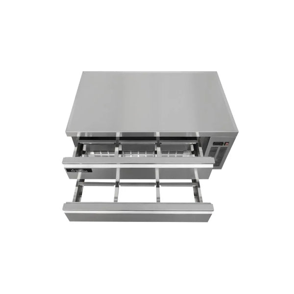 BASE REFRIGERADA PARA MODULARES 2 CAJONES MODELO BRM-2C-SS-02 MARCA ICEHAUS
