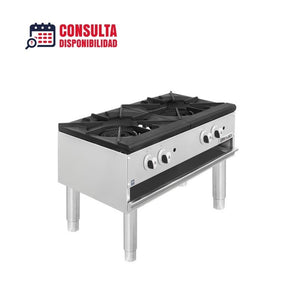 ESTUFON HORIZONTAL 2 SECCIONES MODELO GPFO-02-HSH MARCA DRAGO