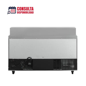 MESA PARA ENSALADAS 2 PUERTAS MOD ME-2P-SS-02 MARCA ICEHAUS