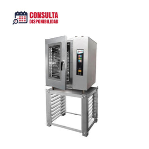 Horno de convección a gas SANSON HSPU Capacidad para 8 charolas panaderas de 45 X 65 centimetros