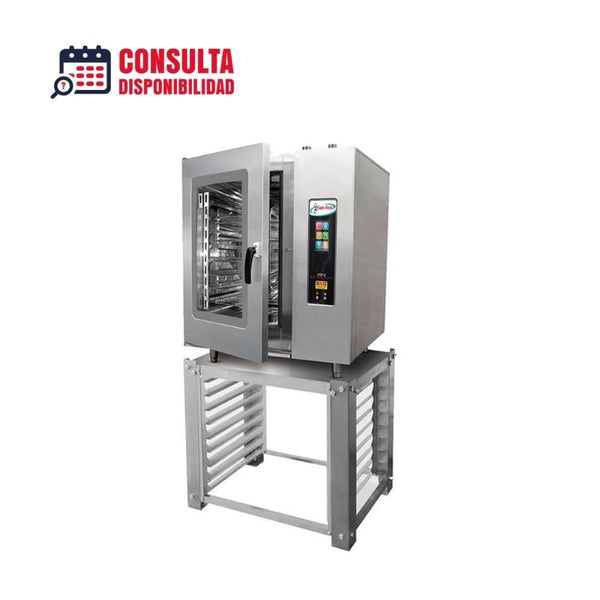 Horno de convección a gas SANSON HSPU Capacidad para 8 charolas panaderas de 45 X 65 centimetros