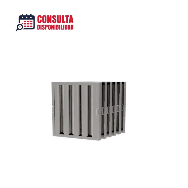 KIT DE FILTROS TIPO LABERINTO PARA CAMPANA DE 6FT MODELO KIT-FILTERS-6 MARCA DRAGO