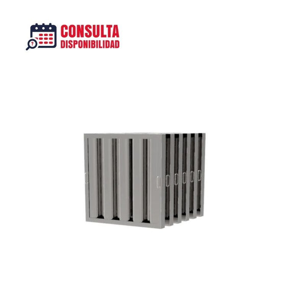 KIT DE FILTROS TIPO LABERINTO PARA CAMPANA DE 6FT MODELO KIT-FILTERS-6 MARCA DRAGO