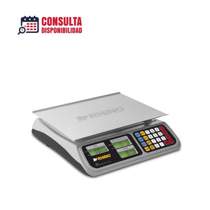 BASCULA DIGITAL COMERCIAL DE 40KG MODELO BAR-8 MARCA RHINO