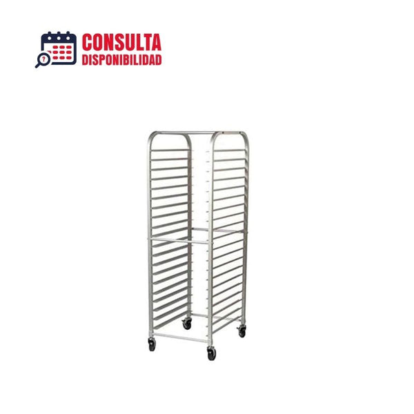 CARRO ESPIGUERO DE 20 CHAROLAS MODELO 6063-T5 MARCA MIGSA