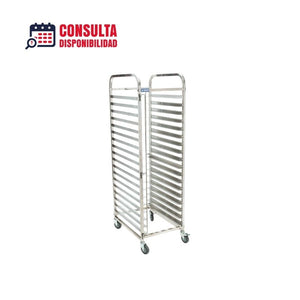 CARRO PORTA CHAROLAS SENCILLO (ESPIGUERO) MODELO BN-T01 MARCA MIGSA