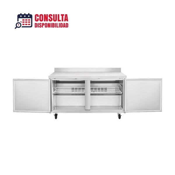 MESA DE TRABAJO CONGELADA DE 2 PUERTAS MOD MTC-2P-SS-02 MARCA ICEHAUS