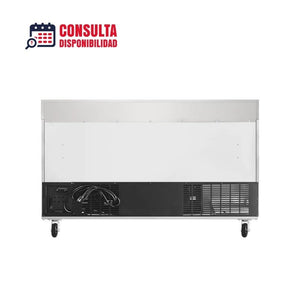 MESA DE TRABAJO CONGELADA DE 2 PUERTAS MOD MTC-2P-SS-02 MARCA ICEHAUS