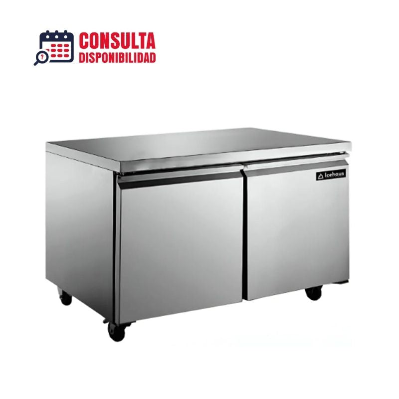 Congelador Bajo Barra ICEHAUS CBB-2P-SS-02