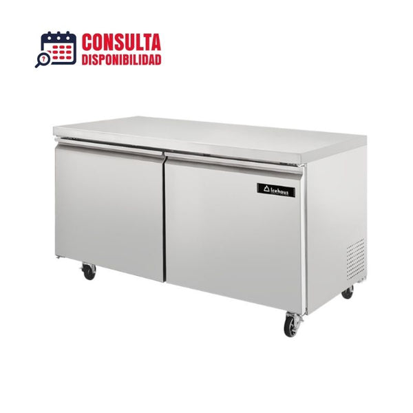 Congelador Bajo Barra ICEHAUS CBB-2P-SS-02