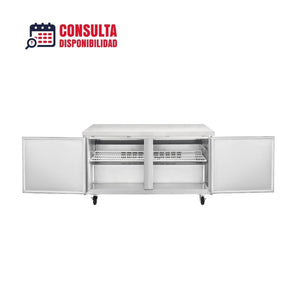 Congelador Bajo Barra ICEHAUS CBB-2P-SS-02