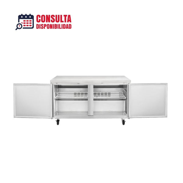 Congelador Bajo Barra ICEHAUS CBB-2P-SS-02