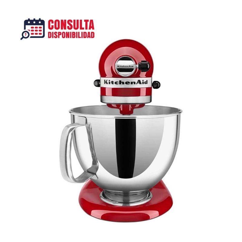 Batidora de pedestal KITCHENAID KSM150PS Tazón de acero inoxidable de 4.7 Litros