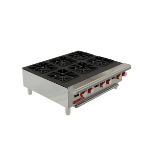 PARRILLA INDUSTRIAL DE 6 QUEMADORES MODELO PCV-6 MASTER MARCA CORIAT
