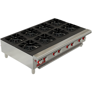 PARRILLA DE 8 QUEMADORES MODELO PCV-8 MASTER MARCA CORIAT
