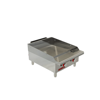 PLANCHA A GAS 2 QUEMADORES MODELO CV-2 MASTER MARCA CORIAT