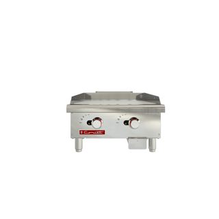 PLANCHA A GAS 2 QUEMADORES MODELO CV-2 MASTER MARCA CORIAT