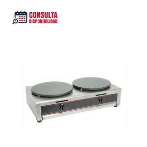 CREPERA DOBLE A GAS MODELO GM-2 MARCA MIGSA