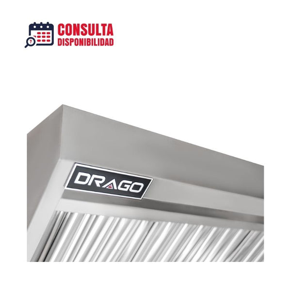 CAMPANA BACKSHELF – 10 PIES MARCA DRAGO