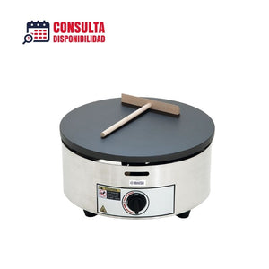 CREPERA COMERCIAL CIRCULAR A GAS DE 40 CMS MODELO CM-04G MARCA MIGSA