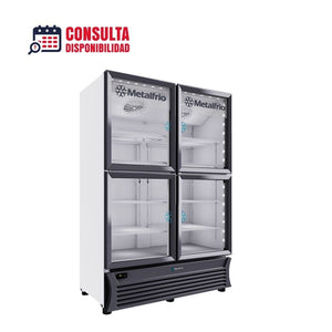 REFRIGERADOR COMERCIAL DE 4 PUERTAS MODELO RB804 MARCA METALFRIO