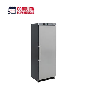 REFRIGERADOR PROFESIONAL VERTICAL 1 PUERTA SOLIDA EN ACERO INOXIDABLE DE 12.6FT MODELO RVI-400 MARCA ICEHAUS