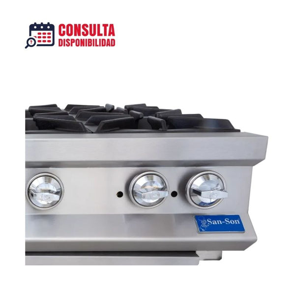 PARRILLA DE 6 QUEMADORES MODELO SS6Q MARCA SAN-SON