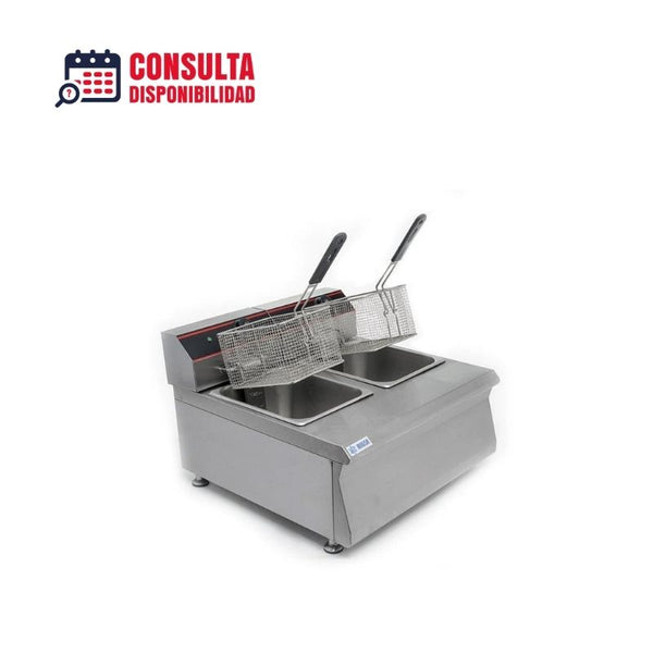 FREIDORA ELÉCTRICA DOBLE MODELO BN600-E601 MARCA MIGSA