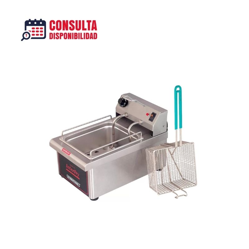 FREIDORA ELECTRICA 5LTS MODELO F5L-E MARCA INTERNATIONAL