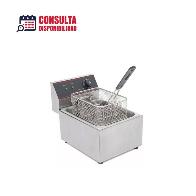 FREIDORA ELECTRICA SENCILLA 8LTS MODELO CKEF1LTS8 MARCA MIGSA