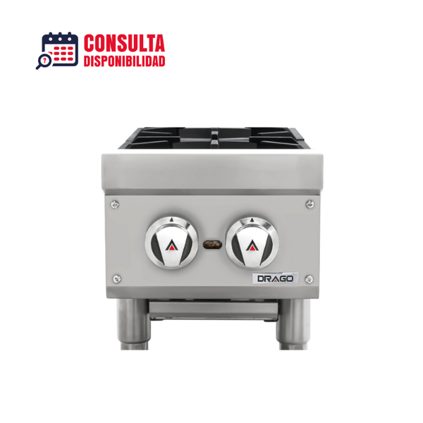 PARRILLA A GAS DE 2 QUEMADORES MODELO CG-20 MARCA DRAGO